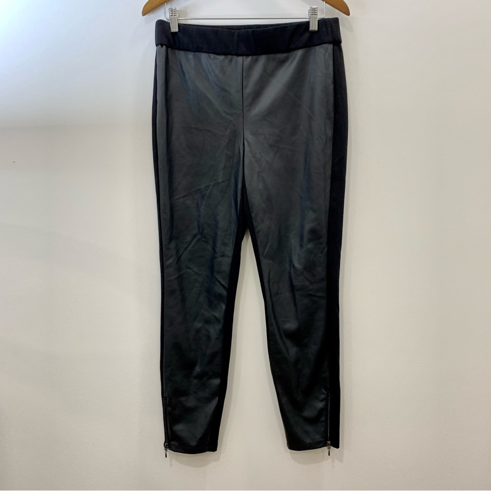 Michel Studio Dual Faux Leather Leggings